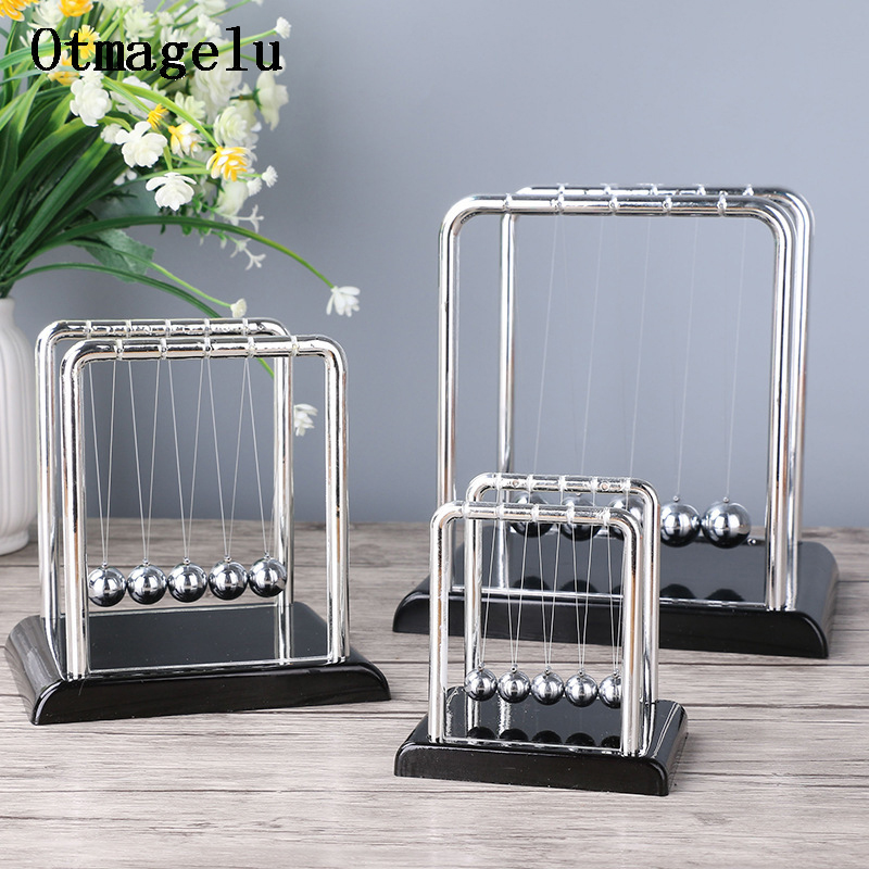 Newton Cradle Large - Mini estatuilla de péndulo de Newton,