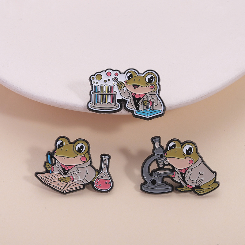 Pin esmaltado de rana para lab - Science Buddies reseña y precio