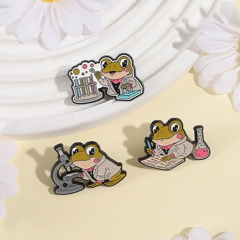 Pin esmaltado de rana para lab - Science Buddies reseña y precio