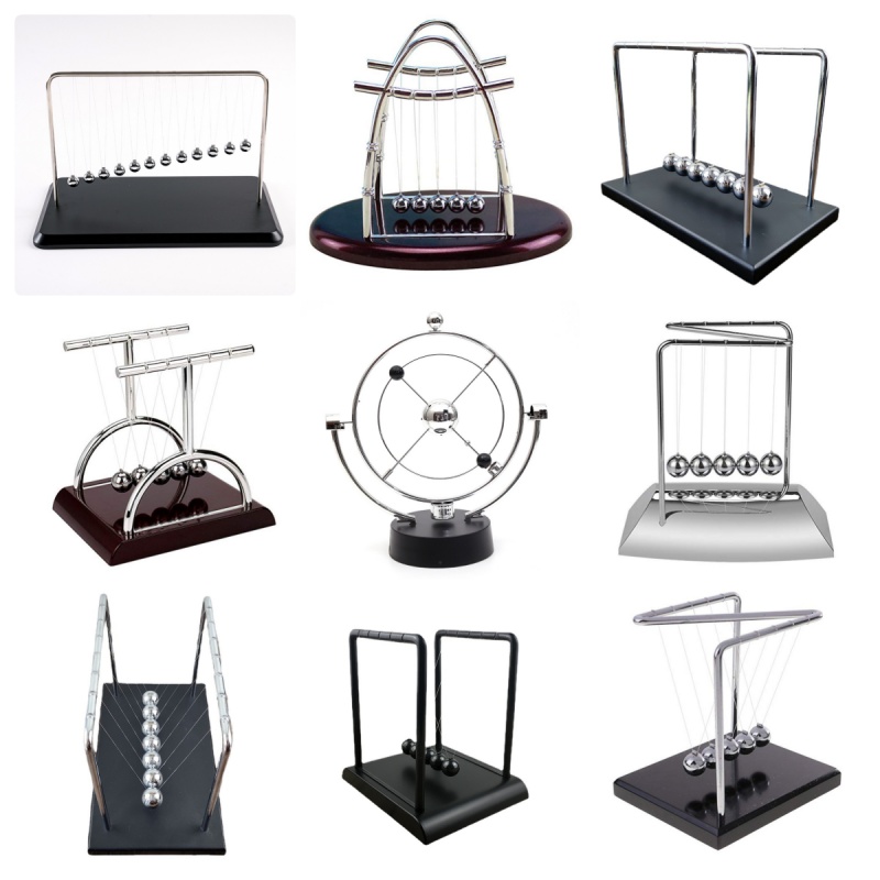 Péndulo de Newton, soporte de  - Newton Cradle Large reseña y precio